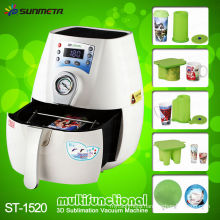 Sunmeta Hot Selling Mini Vacuum Sublimation 3D Machine ST-1520
